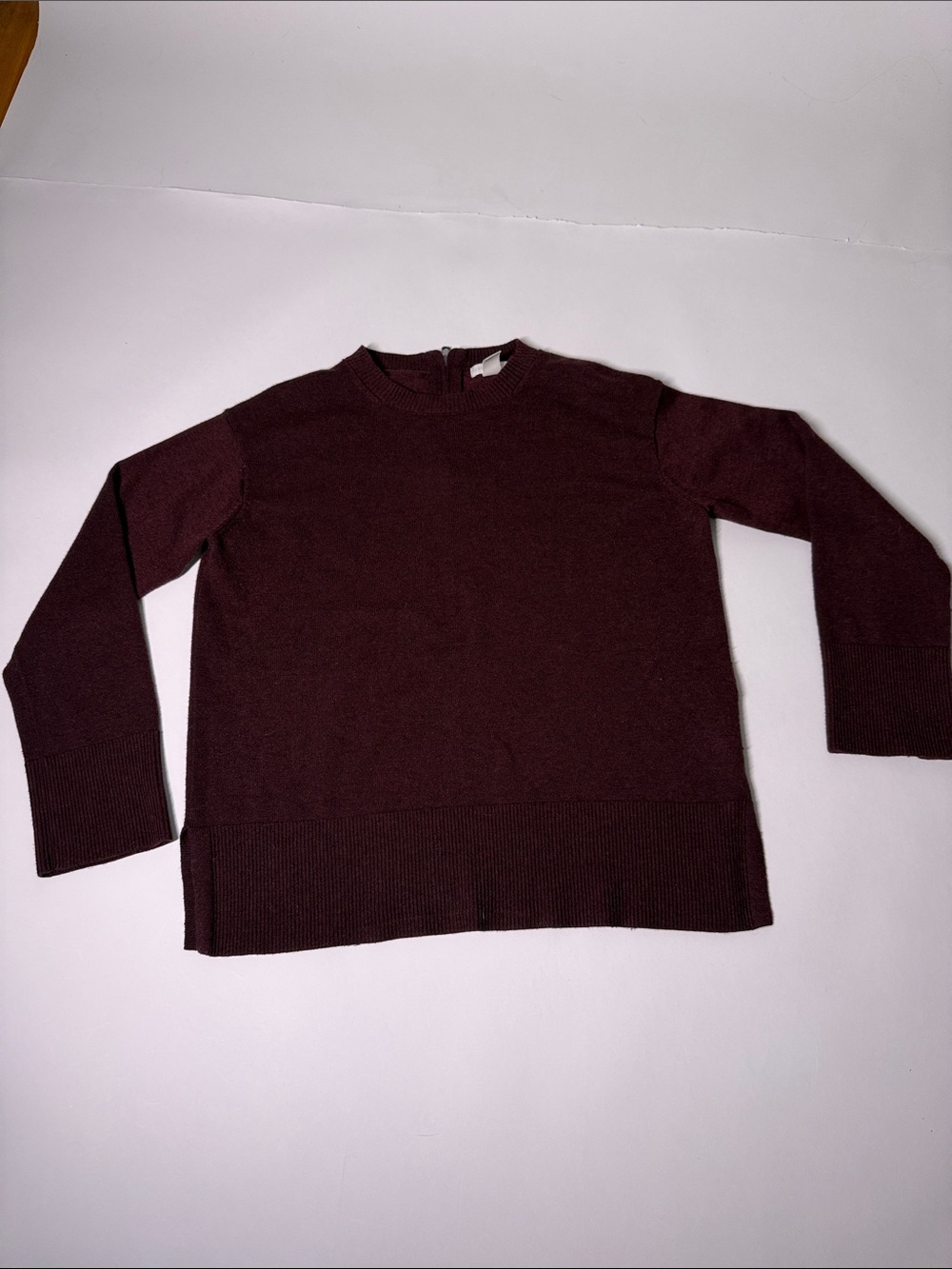 H&M Women's Crewneck Sweater - Burgundy